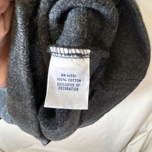 Polo Ralph Lauren Men's Charcoal Gray Shawl Collar Elbow Pads Pullover Size XL - Picture 10 of 14